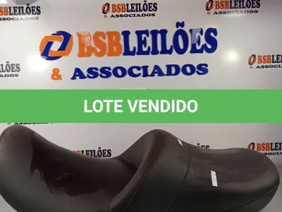 LOTE 065 - 01 BANCO DE MOTO (SPORTSTER). (NO ESTADO, LEILÃO NÃO TEM GARANTIA E NEM DEVOLUÇÃO, SUJEITO A POSSÍVEIS AVARIAS VISÍVEIS/OCULTAS E/OU AUSÊNCIA DE COMPONENTES).