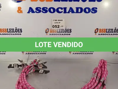 LOTE 052 - 08 GUIAS PARA CACHORRO NA COR ROSA. (NO ESTADO, LEILÃO NÃO TEM GARANTIA E NEM DEVOLUÇÃO, SUJEITO A POSSÍVEIS AVARIAS VISÍVEIS/OCULTAS E/OU AUSÊNCIA DE COMPONENTES).