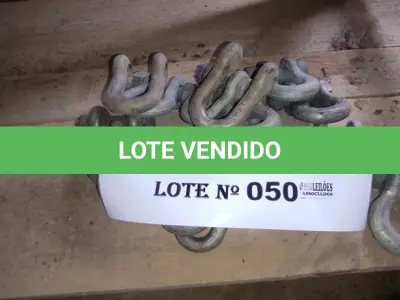 LOTE 050 - 20 MOSQUETÕES GALVANIZADOS (NO ESTADO, NÃO SABEMOS SE FUNCIONA. LEILÃO NÃO TEM GARANTIA E NEM DEVOLUÇÃO).