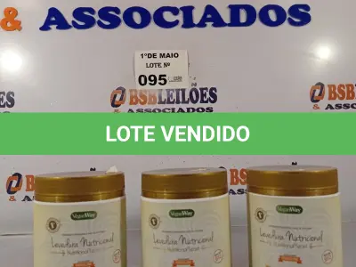 LOTE 095 - 03 POTES DE LEVEDURA NUTRICIONAL VEGAN WAY 200G SABOR PROVOLONE. (NO ESTADO, LEILÃO NÃO TEM GARANTIA E NEM DEVOLUÇÃO, SUJEITO A POSSÍVEIS AVARIAS VISÍVEIS/OCULTAS E/OU AUSÊNCIA DE COMPONENTES).