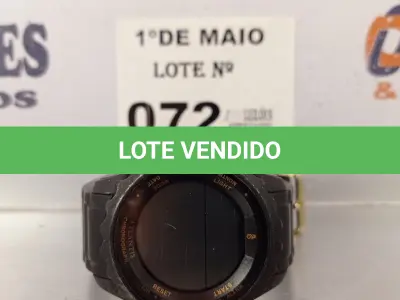 LOTE 072 - 01 RELÓGIO DE PULSO ATLANTIS. (NO ESTADO, LEILÃO NÃO TEM GARANTIA E NEM DEVOLUÇÃO, SUJEITO A POSSÍVEIS AVARIAS VISÍVEIS/OCULTAS E/OU AUSÊNCIA DE COMPONENTES).