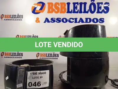 LOTE 046 - 01 AIR FRY MARCA MONDIAL 220V. (NO ESTADO, LEILÃO NÃO TEM GARANTIA E NEM DEVOLUÇÃO, SUJEITO A POSSÍVEIS AVARIAS VISÍVEIS/OCULTAS E/OU AUSÊNCIA DE COMPONENTES).