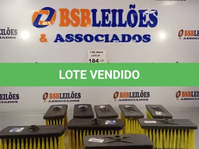 LOTE 184 - 09 BROXAS RETANGULAR SEM OS CABOS. (NO ESTADO, LEILÃO NÃO TEM GARANTIA E NEM DEVOLUÇÃO, SUJEITO A POSSÍVEIS AVARIAS VISÍVEIS/OCULTAS E/OU AUSÊNCIA DE COMPONENTES).