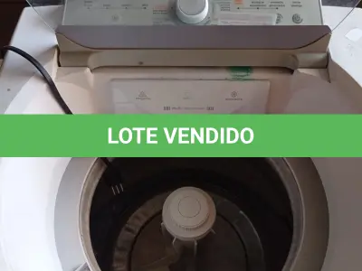 LOTE 413 - 01 MÁQUINA DE LAVAR MARCA BRASTEMP CAP 11KG 220V. (NO ESTADO, LEILÃO NÃO TEM GARANTIA E NEM DEVOLUÇÃO, SUJEITO A POSSÍVEIS AVARIAS VISÍVEIS/OCULTAS E/OU AUSÊNCIA DE COMPONENTES).