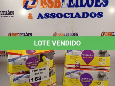 LOTE 168 - 04 CAIXAS DE IMPERMEABILIZANTE TECPLUS TOP QUARTZOLIT. (NO ESTADO, LEILÃO NÃO TEM GARANTIA E NEM DEVOLUÇÃO, SUJEITO A POSSÍVEIS AVARIAS VISÍVEIS/OCULTAS E/OU AUSÊNCIA DE COMPONENTES).