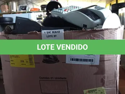 LOTE 362 - 01 LOTE COM MATERIAIS DIVERSOS. (NO ESTADO, LEILÃO NÃO TEM GARANTIA E NEM DEVOLUÇÃO, SUJEITO A POSSÍVEIS AVARIAS VISÍVEIS/OCULTAS E/OU AUSÊNCIA DE COMPONENTES).