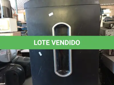 LOTE 432 - 02 FRAGMENTADORAS DE PAPEL MARCAS E MODELOS DIVERSOS. (NO ESTADO, LEILÃO NÃO TEM GARANTIA E NEM DEVOLUÇÃO, SUJEITO A POSSÍVEIS AVARIAS VISÍVEIS/OCULTAS E/OU AUSÊNCIA DE COMPONENTES).