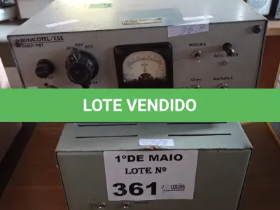 LOTE 361 - 02 EQUIPAMENTOS ELETRÔNICOS DIVERSOS. (NO ESTADO, LEILÃO NÃO TEM GARANTIA E NEM DEVOLUÇÃO, SUJEITO A POSSÍVEIS AVARIAS VISÍVEIS/OCULTAS E/OU AUSÊNCIA DE COMPONENTES).