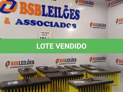 LOTE 184 - 09 BROXAS RETANGULAR SEM OS CABOS. (NO ESTADO, LEILÃO NÃO TEM GARANTIA E NEM DEVOLUÇÃO, SUJEITO A POSSÍVEIS AVARIAS VISÍVEIS/OCULTAS E/OU AUSÊNCIA DE COMPONENTES).