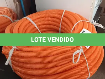 LOTE 236 - 01 ROLO DE MANGUEIRA CORRUGADA. (NO ESTADO, LEILÃO NÃO TEM GARANTIA E NEM DEVOLUÇÃO, SUJEITO A POSSÍVEIS AVARIAS VISÍVEIS/OCULTAS E/OU AUSÊNCIA DE COMPONENTES).