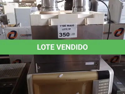 LOTE 350 - 01 REFRESQUEIRA MARCA IBBL E 01 MICRO-ONDAS MARCAS E MODELOS DIVERSOS INCOMPLETOS.  (NO ESTADO, LEILÃO NÃO TEM GARANTIA E NEM DEVOLUÇÃO, SUJEITO A POSSÍVEIS AVARIAS VISÍVEIS/OCULTAS E/OU AUSÊNCIA DE COMPONENTES).