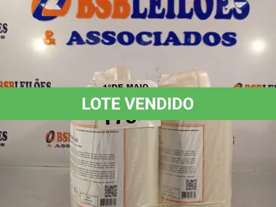 LOTE 175 - 02 GALÕES DE ESPUMA HIGIENIZADORA PARA ANTISSEPSIA INSTANTÂNEA DAS MÃOS 5L CADA. (NO ESTADO, LEILÃO NÃO TEM GARANTIA E NEM DEVOLUÇÃO, SUJEITO A POSSÍVEIS AVARIAS VISÍVEIS/OCULTAS E/OU AUSÊNCIA DE COMPONENTES).