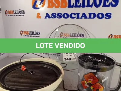 LOTE 348 - 01 ESPREMEDOR DE CITRUS INCOMPLETO E 01 CAÇAROLA ELÉTRICA. (NO ESTADO, LEILÃO NÃO TEM GARANTIA E NEM DEVOLUÇÃO, SUJEITO A POSSÍVEIS AVARIAS VISÍVEIS/OCULTAS E/OU AUSÊNCIA DE COMPONENTES).