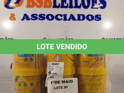 LOTE 360 - 06 LATAS DE ADESIVO ESTRUTURAL DE BASE EPÓXI MÉDIA FLUIDEZ COMPONENTES A+B. (NO ESTADO, LEILÃO NÃO TEM GARANTIA E NEM DEVOLUÇÃO, SUJEITO A POSSÍVEIS AVARIAS VISÍVEIS/OCULTAS E/OU AUSÊNCIA DE COMPONENTES).