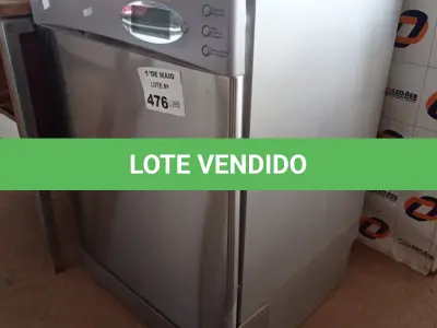 LOTE 476 - 01 LAVA LOUÇAS MARCA BRASTEMP. (NO ESTADO, LEILÃO NÃO TEM GARANTIA E NEM DEVOLUÇÃO, SUJEITO A POSSÍVEIS AVARIAS VISÍVEIS/OCULTAS E/OU AUSÊNCIA DE COMPONENTES).