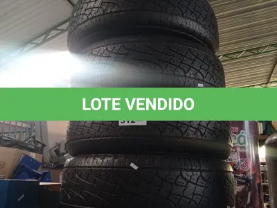 LOTE 312 - 06 PNEUS USADOS PARA CAMIONETE NAS MEDIDAS 265/65/17. (NO ESTADO, LEILÃO NÃO TEM GARANTIA E NEM DEVOLUÇÃO, SUJEITO A POSSÍVEIS AVARIAS VISÍVEIS/OCULTAS E/OU AUSÊNCIA DE COMPONENTES).