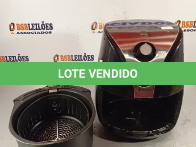 LOTE 046 - 01 AIR FRY MARCA MONDIAL 220V. (NO ESTADO, LEILÃO NÃO TEM GARANTIA E NEM DEVOLUÇÃO, SUJEITO A POSSÍVEIS AVARIAS VISÍVEIS/OCULTAS E/OU AUSÊNCIA DE COMPONENTES).