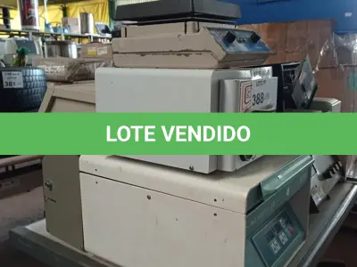 LOTE 388 - 01 LOTE COM EQUIPAMENTOS ELETRÔNICOS DIVERSOS. (NO ESTADO, LEILÃO NÃO TEM GARANTIA E NEM DEVOLUÇÃO, SUJEITO A POSSÍVEIS AVARIAS VISÍVEIS/OCULTAS E/OU AUSÊNCIA DE COMPONENTES).