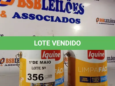 LOTE 356 - 02 GALÕES DE TINTA ACRÍLICA IQUINE LIMPA FÁCIL SEMI BRILHO BASE C. (NO ESTADO, LEILÃO NÃO TEM GARANTIA E NEM DEVOLUÇÃO, SUJEITO A POSSÍVEIS AVARIAS VISÍVEIS/OCULTAS E/OU AUSÊNCIA DE COMPONENTES).