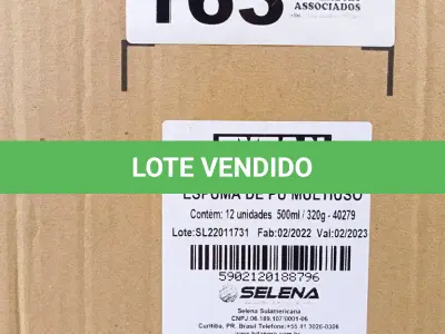 LOTE 163 - 12 TUBOS DE ESPUMA PU MULTIUSO TYTAN. (NO ESTADO, LEILÃO NÃO TEM GARANTIA E NEM DEVOLUÇÃO, SUJEITO A POSSÍVEIS AVARIAS VISÍVEIS/OCULTAS E/OU AUSÊNCIA DE COMPONENTES).