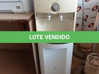 LOTE 283 - 01 BEBEDOURO PARA GARRAFÃO 220V. (NO ESTADO, LEILÃO NÃO TEM GARANTIA E NEM DEVOLUÇÃO, SUJEITO A POSSÍVEIS AVARIAS VISÍVEIS/OCULTAS E/OU AUSÊNCIA DE COMPONENTES).