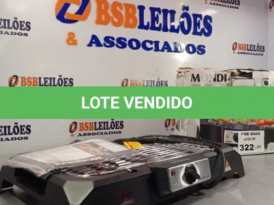 LOTE 322 - 02 CHURRASQUEIRAS ELÉTRICAS MARCAS MONDIAL MODELOS DIVERSOS SENDO 01 127V E OUTRA 220V. (NO ESTADO, LEILÃO NÃO TEM GARANTIA E NEM DEVOLUÇÃO, SUJEITO A POSSÍVEIS AVARIAS VISÍVEIS/OCULTAS E/OU AUSÊNCIA DE COMPONENTES).