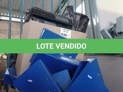 LOTE 232 - 01 LOTE COM VÁRIAS PASTAS DE ARQUIVO MARCAS E MODELOS DIVERSOS. (NO ESTADO, LEILÃO NÃO TEM GARANTIA E NEM DEVOLUÇÃO, SUJEITO A POSSÍVEIS AVARIAS VISÍVEIS/OCULTAS E/OU AUSÊNCIA DE COMPONENTES).
