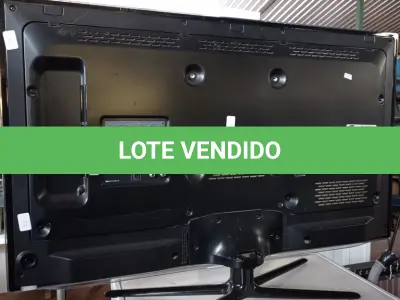 LOTE 481 - 01 TV SAMSUNG 40” POL PARA RETIRADA DE PEÇAS. (NO ESTADO, LEILÃO NÃO TEM GARANTIA E NEM DEVOLUÇÃO, SUJEITO A POSSÍVEIS AVARIAS VISÍVEIS/OCULTAS E/OU AUSÊNCIA DE COMPONENTES).