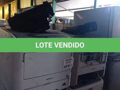 LOTE 411 - 04 IMPRESSORAS MARCAS OKI MODELO MPS5501B PARA RETIRADA DE PEÇAS. (NO ESTADO, LEILÃO NÃO TEM GARANTIA E NEM DEVOLUÇÃO, SUJEITO A POSSÍVEIS AVARIAS VISÍVEIS/OCULTAS E/OU AUSÊNCIA DE COMPONENTES).