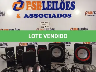 LOTE 467 - 01 LOTE COM VÁRIAS CAIXINHAS DE SOM MARCAS E MODELOS DIVERSOS. (NO ESTADO, LEILÃO NÃO TEM GARANTIA E NEM DEVOLUÇÃO, SUJEITO A POSSÍVEIS AVARIAS VISÍVEIS/OCULTAS E/OU AUSÊNCIA DE COMPONENTES).