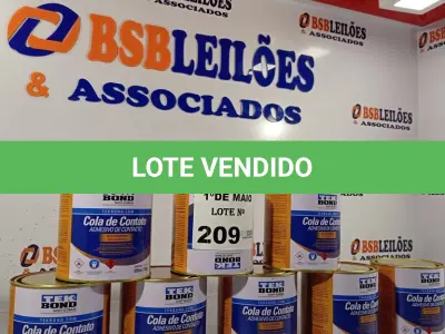 LOTE 209 - 08 LATAS DE COLA DE CONTATO TEK BOND 750G. (NO ESTADO, LEILÃO NÃO TEM GARANTIA E NEM DEVOLUÇÃO, SUJEITO A POSSÍVEIS AVARIAS VISÍVEIS/OCULTAS E/OU AUSÊNCIA DE COMPONENTES).
