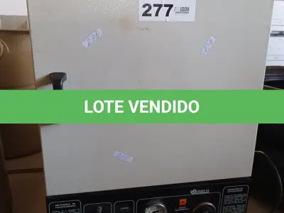 LOTE 277 - 01 ESTUFA. (NO ESTADO, LEILÃO NÃO TEM GARANTIA E NEM DEVOLUÇÃO, SUJEITO A POSSÍVEIS AVARIAS VISÍVEIS/OCULTAS E/OU AUSÊNCIA DE COMPONENTES).