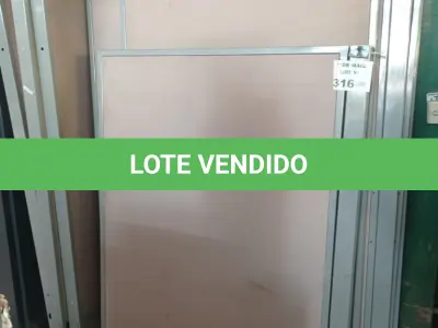 LOTE 316 - 01 LOTE COM VÁRIAS DIVISÓRIAS DE ESCRITÓRIO DESMONTADAS. (NO ESTADO, LEILÃO NÃO TEM GARANTIA E NEM DEVOLUÇÃO, SUJEITO A POSSÍVEIS AVARIAS VISÍVEIS/OCULTAS E/OU AUSÊNCIA DE COMPONENTES).