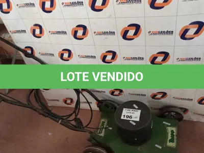 LOTE 196 - 01 CORTADOR DE GRAMA ELÉTRICO MARCA TRAPP MODELO MC-35L. (NO ESTADO, LEILÃO NÃO TEM GARANTIA E NEM DEVOLUÇÃO, SUJEITO A POSSÍVEIS AVARIAS VISÍVEIS/OCULTAS E/OU AUSÊNCIA DE COMPONENTES).