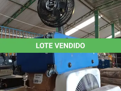 LOTE 389 - 01 MALA DE VIAGEM E VÁRIOS VENTILADORES MARCAS E MODELOS DIVERSOS. (NO ESTADO, LEILÃO NÃO TEM GARANTIA E NEM DEVOLUÇÃO, SUJEITO A POSSÍVEIS AVARIAS VISÍVEIS/OCULTAS E/OU AUSÊNCIA DE COMPONENTES).