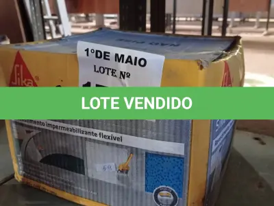 LOTE 177 - 01 CAIXA DE SIKA TOP FLEX, REVESTIMENTO IMPERMEABILIZANTE FLEXÍVEL. (NO ESTADO, LEILÃO NÃO TEM GARANTIA E NEM DEVOLUÇÃO, SUJEITO A POSSÍVEIS AVARIAS VISÍVEIS/OCULTAS E/OU AUSÊNCIA DE COMPONENTES).