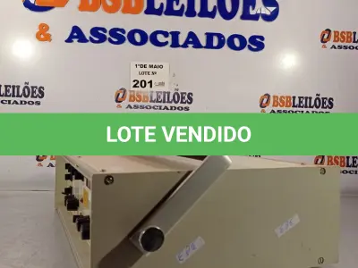 LOTE 201 - 01 APARELHO PARA TESTE DE TRANSMISSÃO PARKS TSP-312. (NO ESTADO, LEILÃO NÃO TEM GARANTIA E NEM DEVOLUÇÃO, SUJEITO A POSSÍVEIS AVARIAS VISÍVEIS/OCULTAS E/OU AUSÊNCIA DE COMPONENTES).