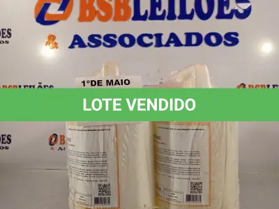 LOTE 183 - 02 GALÕES DE ESPUMA HIGIENIZADORA PARA ANTISSEPSIA INSTANTÂNEA DAS MÃOS 5L CADA. (NO ESTADO, LEILÃO NÃO TEM GARANTIA E NEM DEVOLUÇÃO, SUJEITO A POSSÍVEIS AVARIAS VISÍVEIS/OCULTAS E/OU AUSÊNCIA DE COMPONENTES).