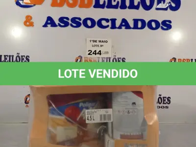 LOTE 244 - 01 KIT POLIPAR MULTIUSO ESMALTE PU INTERIORES/EXTERIORES CONTENDO: 01 GALÃO DE ESMALTE PU 2,7L BRILHANTE BRANCO, 01 LATA DE CATALISADOR 900ML E 01 LATA DE DILUENTE 900ML. (NO ESTADO, LEILÃO NÃO TEM GARANTIA E NEM DEVOLUÇÃO, SUJEITO A POSSÍVEIS AVARIAS VISÍVEIS/OCULTAS E/OU AUSÊNCIA DE COMPONENTES).