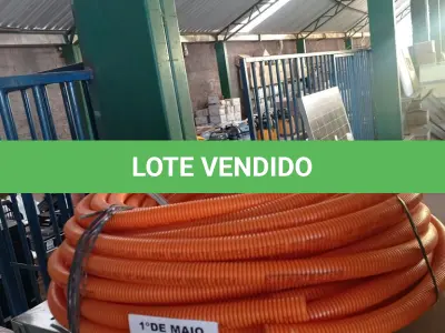 LOTE 224 - 01 ROLO DE MANGUEIRA CORRUGADA. (NO ESTADO, LEILÃO NÃO TEM GARANTIA E NEM DEVOLUÇÃO, SUJEITO A POSSÍVEIS AVARIAS VISÍVEIS/OCULTAS E/OU AUSÊNCIA DE COMPONENTES).