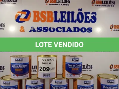 LOTE 209 - 08 LATAS DE COLA DE CONTATO TEK BOND 750G. (NO ESTADO, LEILÃO NÃO TEM GARANTIA E NEM DEVOLUÇÃO, SUJEITO A POSSÍVEIS AVARIAS VISÍVEIS/OCULTAS E/OU AUSÊNCIA DE COMPONENTES).