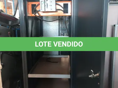 LOTE 319 - 01 RACK DE FERRO PARA BANCO DE BATERIAS. (NO ESTADO, LEILÃO NÃO TEM GARANTIA E NEM DEVOLUÇÃO, SUJEITO A POSSÍVEIS AVARIAS VISÍVEIS/OCULTAS E/OU AUSÊNCIA DE COMPONENTES).