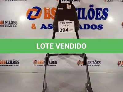 LOTE 394 - 01 SISSY-BAR PARA MOTOS.  (NO ESTADO, LEILÃO NÃO TEM GARANTIA E NEM DEVOLUÇÃO, SUJEITO A POSSÍVEIS AVARIAS VISÍVEIS/OCULTAS E/OU AUSÊNCIA DE COMPONENTES).