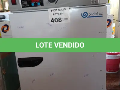 LOTE 408 - 01 ESTUFA. (NO ESTADO, LEILÃO NÃO TEM GARANTIA E NEM DEVOLUÇÃO, SUJEITO A POSSÍVEIS AVARIAS VISÍVEIS/OCULTAS E/OU AUSÊNCIA DE COMPONENTES).