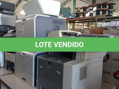 LOTE 304 - 06 IMPRESSORAS MARCAS E MODELOS DIVERSOS PARA RETIRADA DE PEÇAS. (NO ESTADO, LEILÃO NÃO TEM GARANTIA E NEM DEVOLUÇÃO, SUJEITO A POSSÍVEIS AVARIAS VISÍVEIS/OCULTAS E/OU AUSÊNCIA DE COMPONENTES).