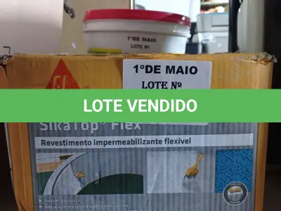 LOTE 340 - 01 CAIXA DE SIKA TOP FLEX, REVESTIMENTO IMPERMEABILIZANTE FLEXÍVEL. (NO ESTADO, LEILÃO NÃO TEM GARANTIA E NEM DEVOLUÇÃO, SUJEITO A POSSÍVEIS AVARIAS VISÍVEIS/OCULTAS E/OU AUSÊNCIA DE COMPONENTES).