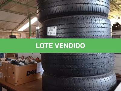 LOTE 414 - 04 PNEUS USADOS PARA CAMIONETE 265/60/18. (NO ESTADO, LEILÃO NÃO TEM GARANTIA E NEM DEVOLUÇÃO, SUJEITO A POSSÍVEIS AVARIAS VISÍVEIS/OCULTAS E/OU AUSÊNCIA DE COMPONENTES).