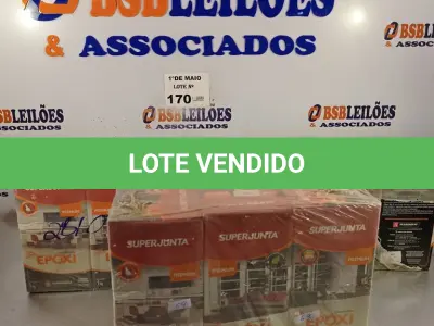 LOTE 170 - 09 KG DE REJUNTAMENTO EPÓXI SUPER JUNTA. (NO ESTADO, LEILÃO NÃO TEM GARANTIA E NEM DEVOLUÇÃO, SUJEITO A POSSÍVEIS AVARIAS VISÍVEIS/OCULTAS E/OU AUSÊNCIA DE COMPONENTES).