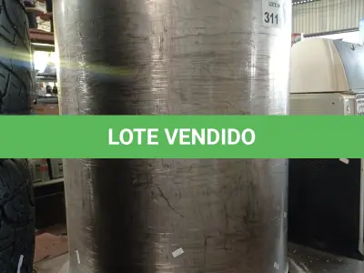 LOTE 311 - 01 TONEL EM AÇO INOX. (NO ESTADO, LEILÃO NÃO TEM GARANTIA E NEM DEVOLUÇÃO, SUJEITO A POSSÍVEIS AVARIAS VISÍVEIS/OCULTAS E/OU AUSÊNCIA DE COMPONENTES).
