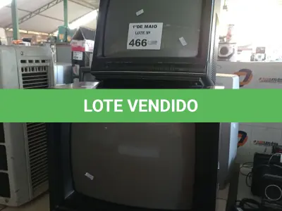 LOTE 466 - 03 TV’S DE TUBO MARCAS E MODELOS DIVERSOS. (NO ESTADO, LEILÃO NÃO TEM GARANTIA E NEM DEVOLUÇÃO, SUJEITO A POSSÍVEIS AVARIAS VISÍVEIS/OCULTAS E/OU AUSÊNCIA DE COMPONENTES).